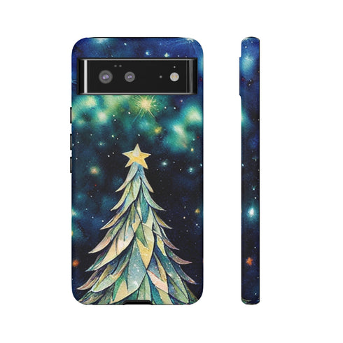 Christmas Tree On a Sky Full of Stars - Impact Resistant Phone Case Google Pixel 6 Matte